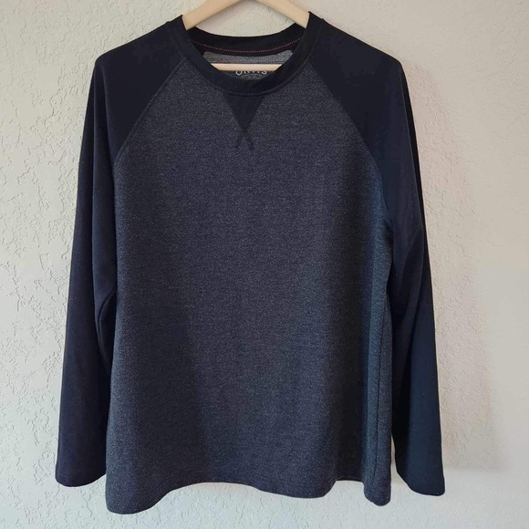 Orvis Men’s Gray Raglan Outdoor Long Sleeve Size Large - Picture 1 of 7